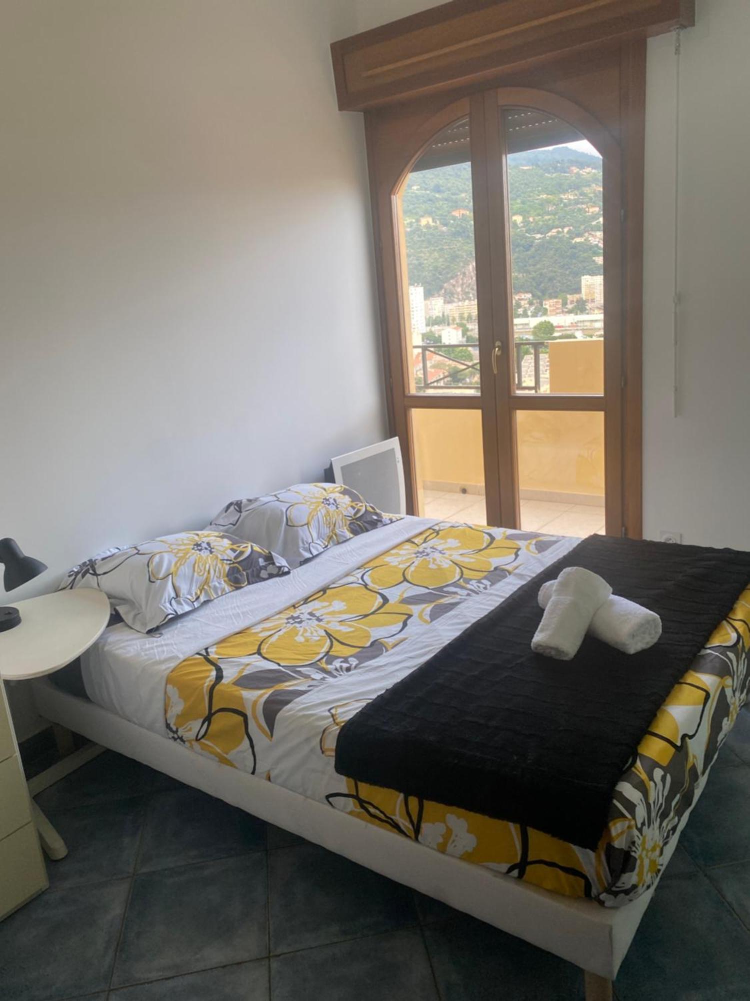 Appartement-Nice 01 Vue Mer - Panoramique Wifi-Parking Exterior photo
